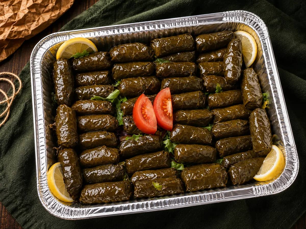 Stuffed Grape Leaves · Dolma · 50 pieces