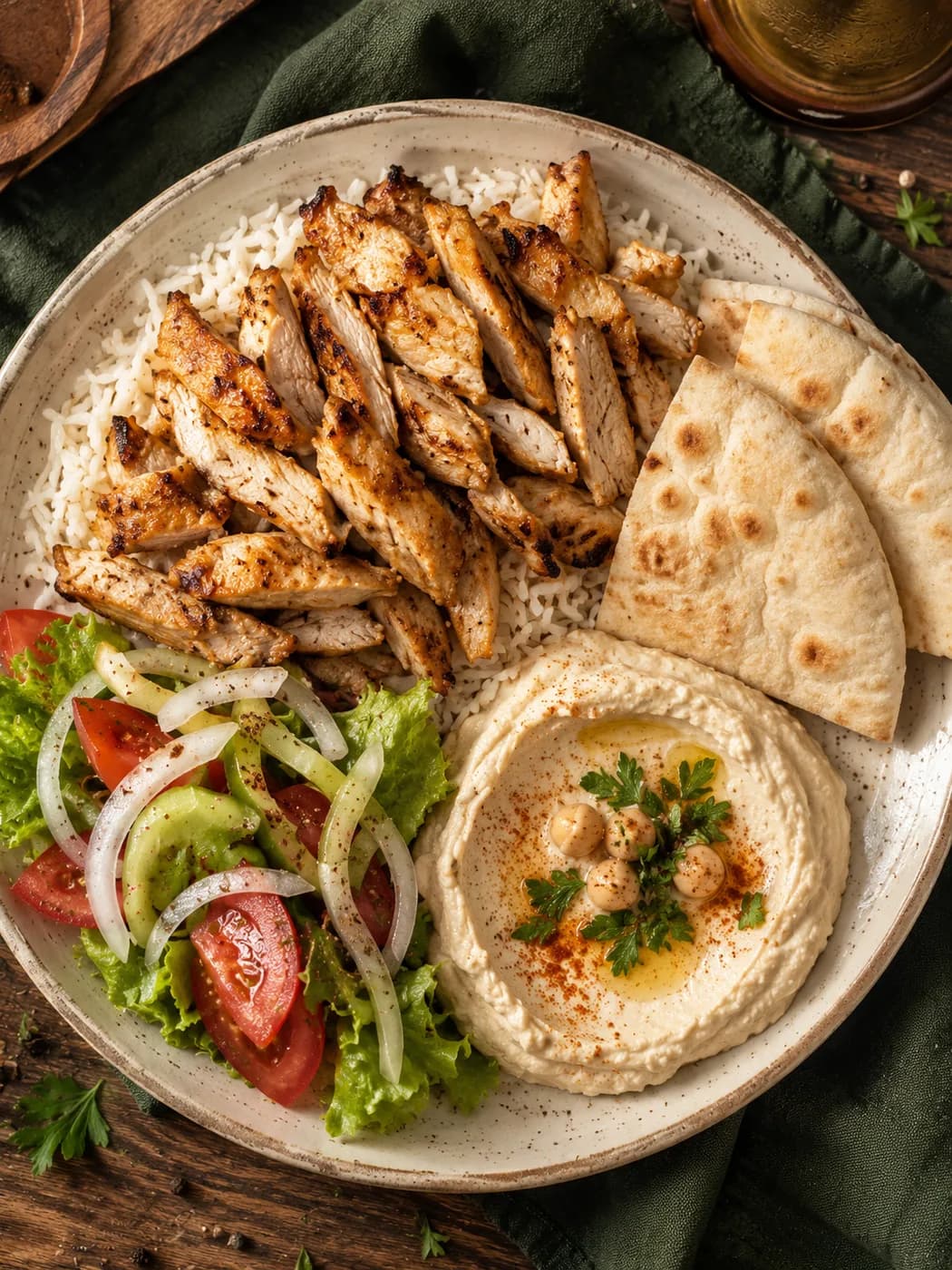 Chicken Shawarma Plate
