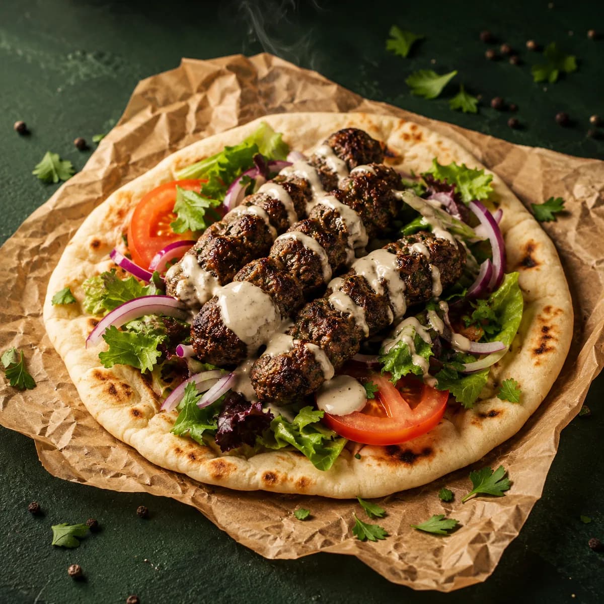 Kefta Kebab Wrap
