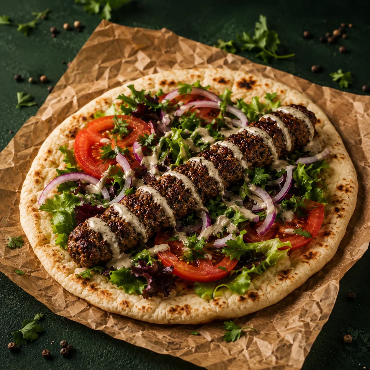 Kefta Kebab Wrap