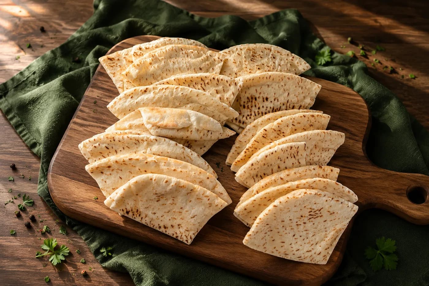 Warm Pita or Herb Pita Chips